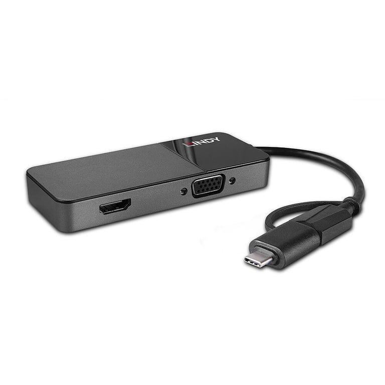 Lindy 43354 station d'accueil USB 3.2 Gen 1 3.1 Gen 1 Type A + Type C Neuf - vue 2