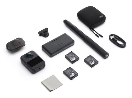 DJI Osmo 360 cámara para deporte de acción 120 MP 8K Ultra HD CMOS 25,4 / 1,1 mm (1 / 1.1'') Wifi 183 g