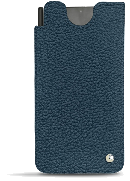 Pochette cuir Samsung Galaxy S21 Ultra - PochetteBleu