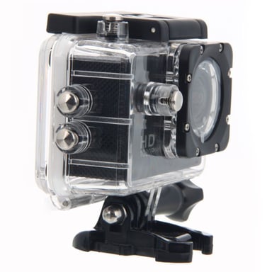 Caméra Sport Étanche 30 Mètres Caméra Waterproof Action Full HD 1080P Noir 64Go YONIS