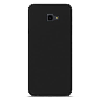 Coque silicone unie compatible Givré Noir Samsung Galaxy J4 Plus 2018