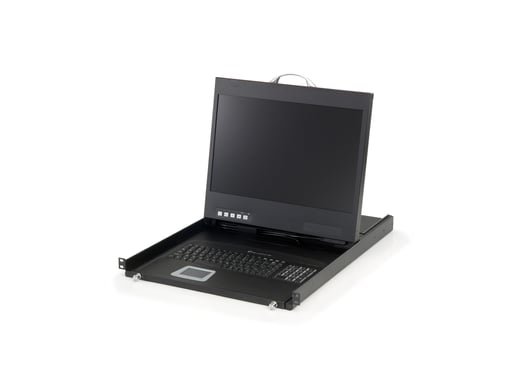 LevelOne KVM-8901DE support d'ordinateurs 48,3 cm (19'') 1440 x 900 pixels Noir