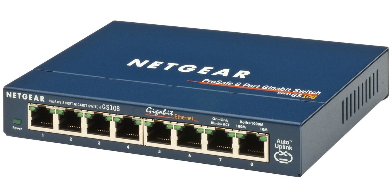 NETGEAR GS108 Non géré Neuf