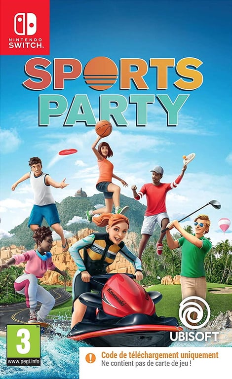 Sports Party Code in Box Nintendo Switch - vue 8