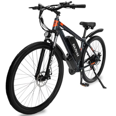 Bicicleta MTB eléctrica GUNAI GN29 29'' 750W 48V 15Ah Alcance 45Km+ Shimano 21 velocidades - Gris