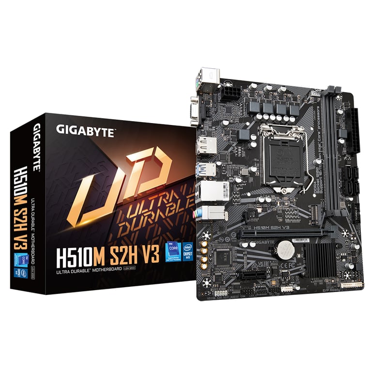 GIGABYTE H510M S2H V3 carte mère Intel H470 Express LGA 1200 Socket H5 micro ATX Neuf