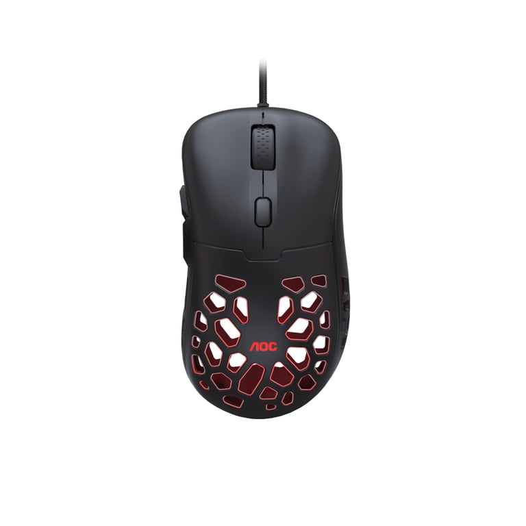 AOC GM510B Jouer Droitier USB Type A Optique 16000 DPI Neuf
