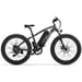 GOGOBEST GF600 Vélo électrique 26'' Fat Tire Mountain Bike 1000W 48V 13AH Dirt Ebike pour adultes Shimano 7 vitesses-Gris