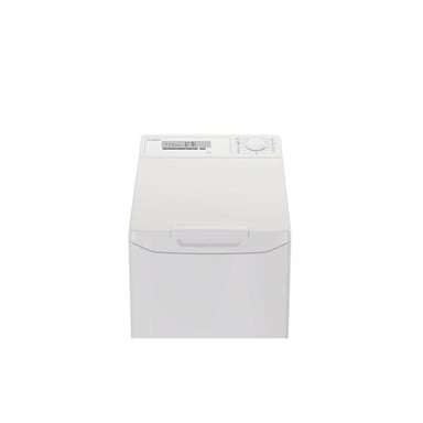 Lave-linge top Candy EYTC106L2-S 6 kg 1000 trs/min ProWash 100 écran LED Blanc