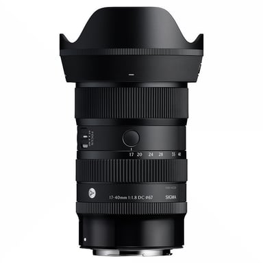 Objetivo SIGMA 17-40mm f/1.8 DC ART compatible con Canon RF-S