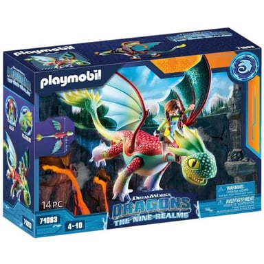 PLAYMOBIL - 71083 - Dragones Nueve Reinos: Plumas y Alex