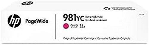 HP 981YC À rendement extrêmement élevé originale PageWide cartouche d'encre Contract pour PageWide Managed Color MFP E58650dn PageWide Managed Color Flow MFP E58650z - vue 9