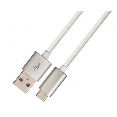 DCU Advance Tecnologic 391156 cable USB USB 2.0 1 m USB A USB C Blanco