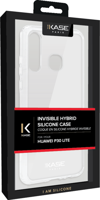 Coque hybride pour invisible Huawei P30 lite, Transparente