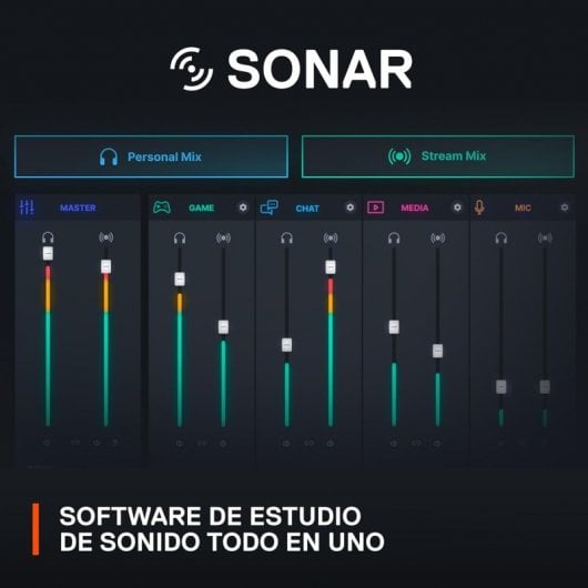 Microphone Gaming SteelSeries Alias Noir - Neuf