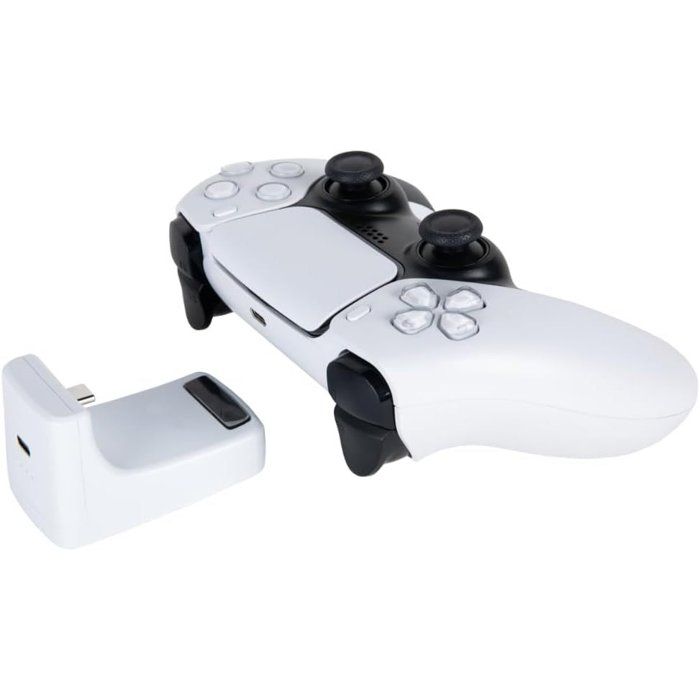 Batterie externe pour manettes Joy Con Nintendo Switch 2 Konix Indicateur de charge LED 10 modes déclairage RVB - vue 3