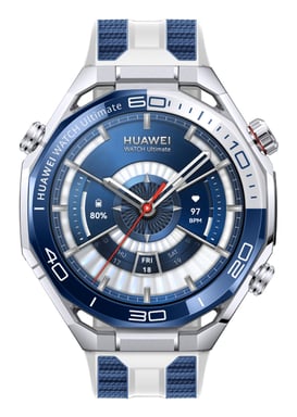Watch Ultimate 2 - Montre connectée Huawei 49 mm LTE, bleue