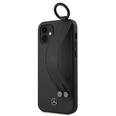 Funda Mercedes para iPhone 12 mini 5.4'' negra Strap Line