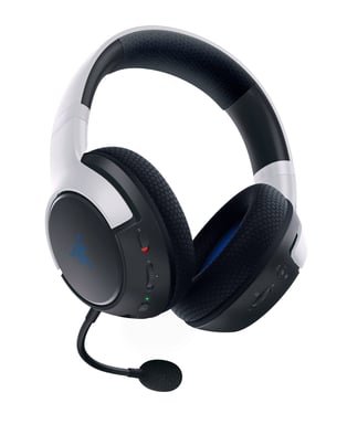 Razer Kaira HyperSpeed Casque Sans fil Arceau Jouer USB Type-C Bluetooth Blanc, Noir