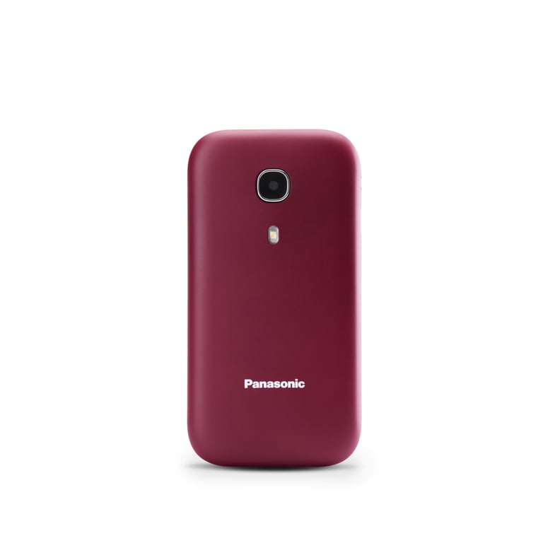 Panasonic KX TU400EXR TÃ©lÃ©phone portable pour seniors / grenat - vue 2