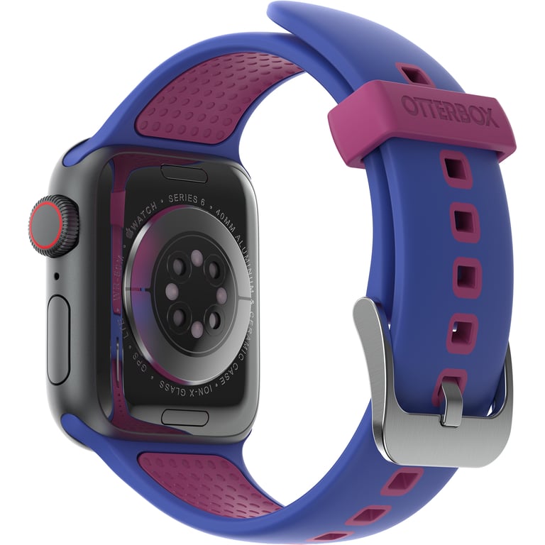 OtterBox Watch Band All Day Comfort Antimicrobial Series pour Apple Watch 384041mm Blueberry Tarte Neuf - vue 3