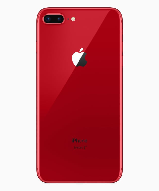 iPhone 8 plus 256 Go, (PRODUCT)Red, débloqué - Apple