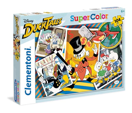Clementoni Duck Tales Jeu de puzzle 104 pièce(s) Dessins animés - Neuf