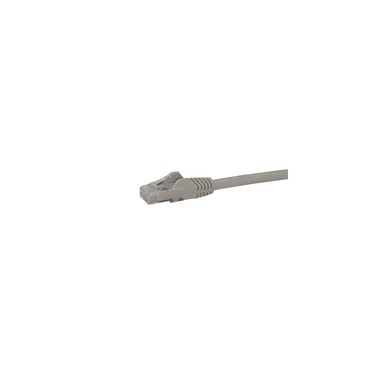 StarTech.com Cavo di rete UTP Cat6 Gigabit senza ganci da 10 m - Cavo patch Ethernet RJ45 - M/M - Grigio