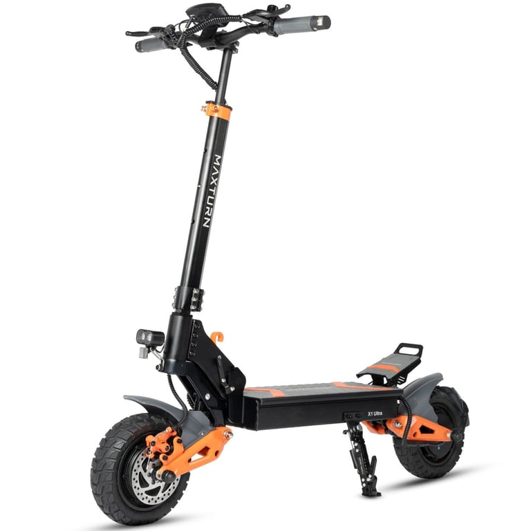 Trottinette Électrique MAXTURN X1 Ultra – 2×1100W Batterie 48V20.8Ah Cadre Aluminium - vue 2
