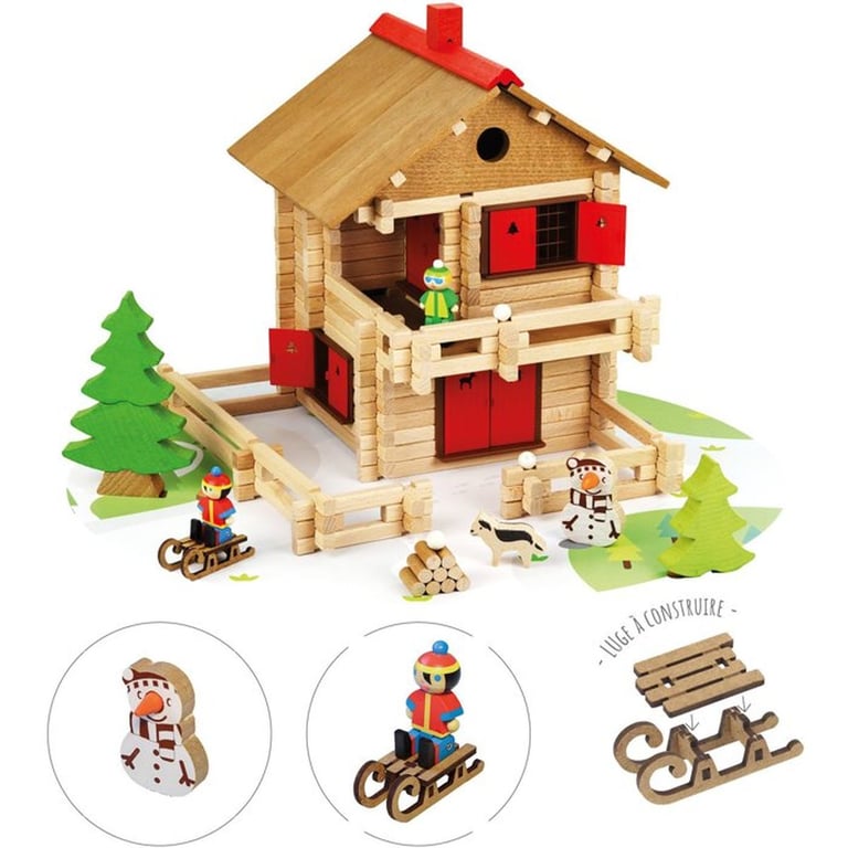 Jeujura Construction En Bois - Le Grand Chalet D'alpage - 215 Pieces - Des 5 Ans