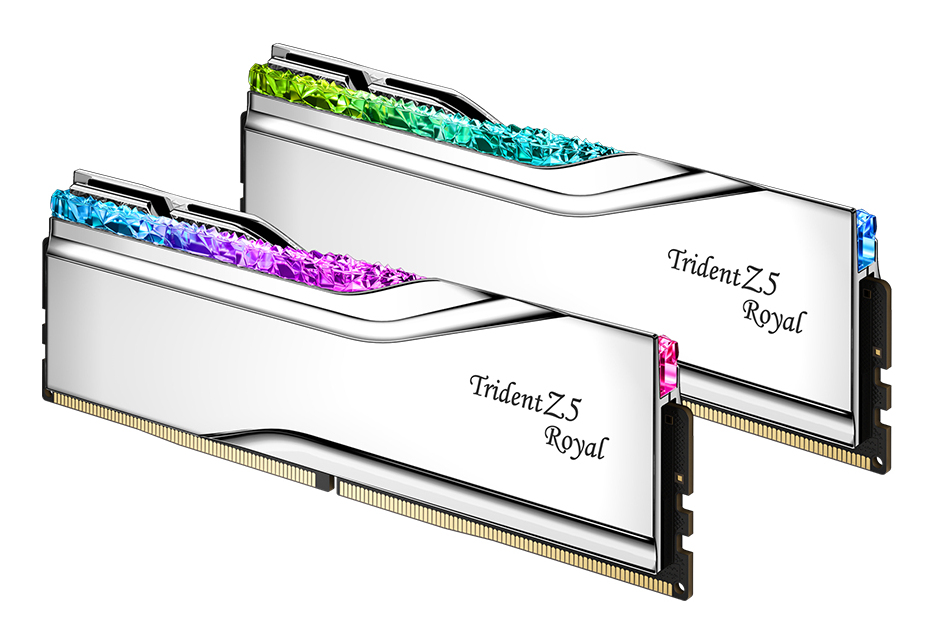 G.Skill Trident Z5 Royal 2 x DDR5 6400 MHz CL32 - vue 4