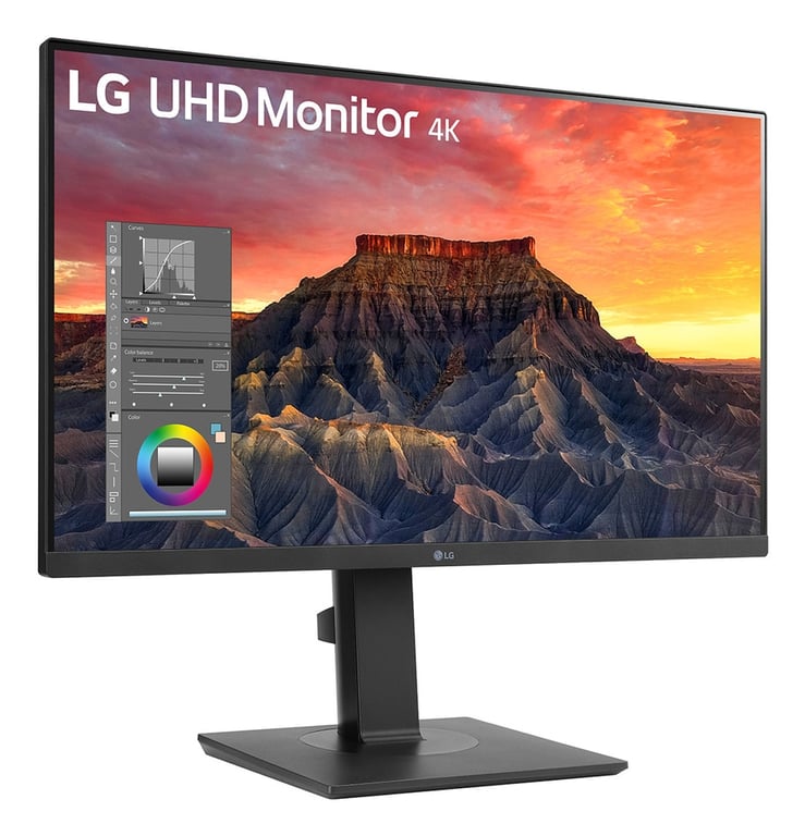 LG Monitor 27BQ65UK B IPS 4K 27 Pollici USB C Rj45 HAS - vue 4
