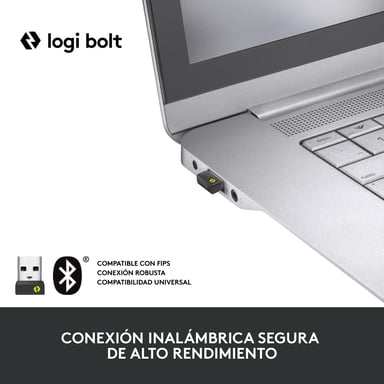 Logitech Signature M650 para negocios Ratón inalámbrico RF para diestros + Bluetooth Óptico 4000 PPP