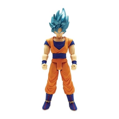 DRAGON BALL SUPER - Figurine Geante Limit Breaker 30 cm - Super Saiyan Goku Blue