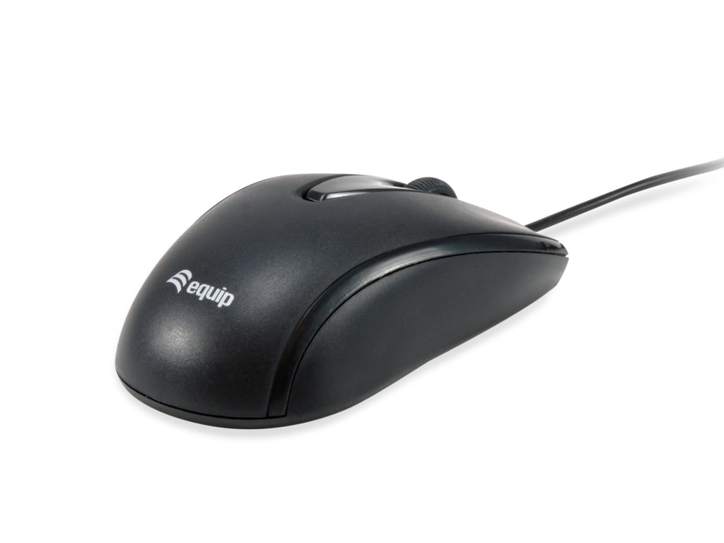 Souris Bureau Equip 245116 – Ambidextre, 1200 DPI, USB Type-C