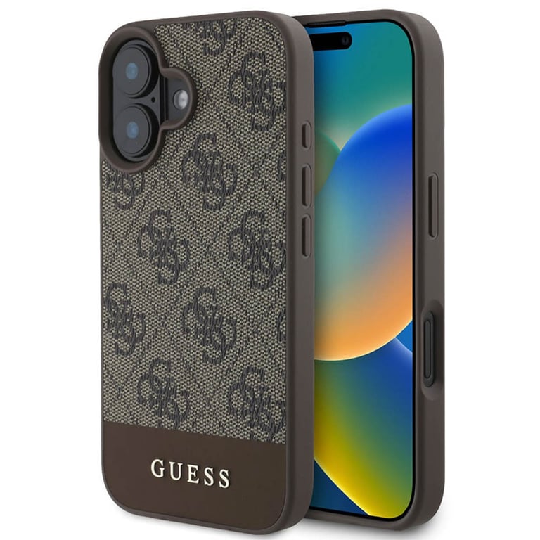 Coque Souple GUESS iPhone 16 Couleur Matière TPU