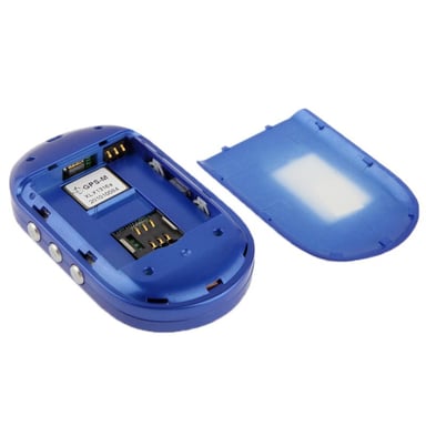 Traceur Cordonnées GPS Enfant Animal Localisation Instantanée SMS Appels Bleu YONIS