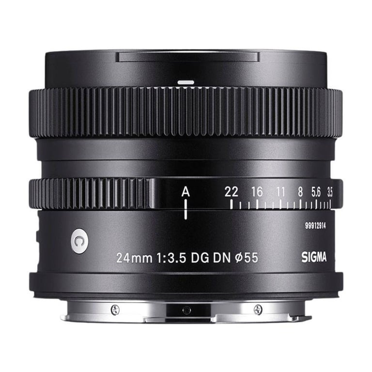 Objectif Hybride Sigma 24mm F3.5 DG DN Contemporary – Monture Sony FE - vue 3