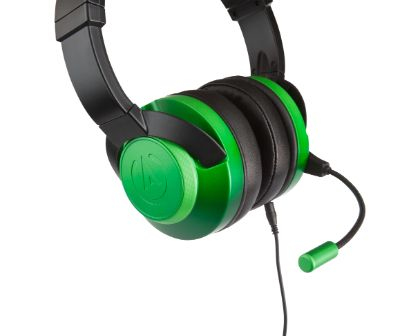 PowerA Fusion Casque avec fil Arceau Jouer : Un casque audio confortable et polyvalent pour une expérience de jeu immersive - Noir et vert