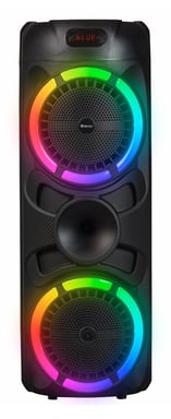 Denver BPS-459 haut-parleur portable et de fête Enceinte de soirée Noir 20 W