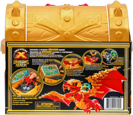 COFFRE AUX TRÉSORS DRAGONS REALM TRESOR X - vue 3