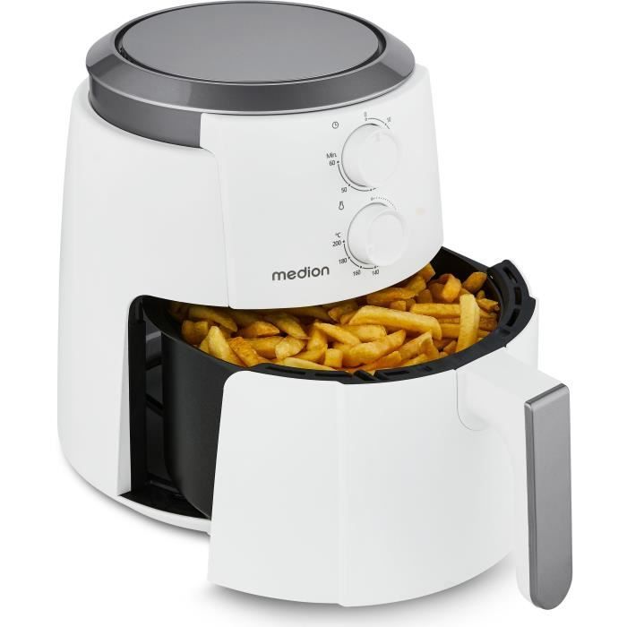 Friteuse à air chaud MEDION MD13020 Airfryer 1500 watts Minuterie 60 min Jusquà 200°C 47 - vue 5