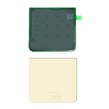 Samsung Galaxy Z Flip 3 Batteria Cover Originale Samsung Crema Pannello Posteriore