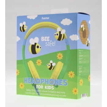 Cuffie Hama Kids Guard con archetto per chiamate/musica Blu, Verde, Giallo