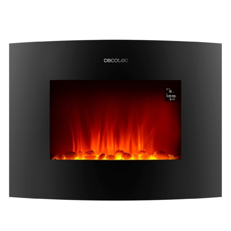 Cheminée électrique Ready Warm 2250 Curved Flames Connected - vue 2