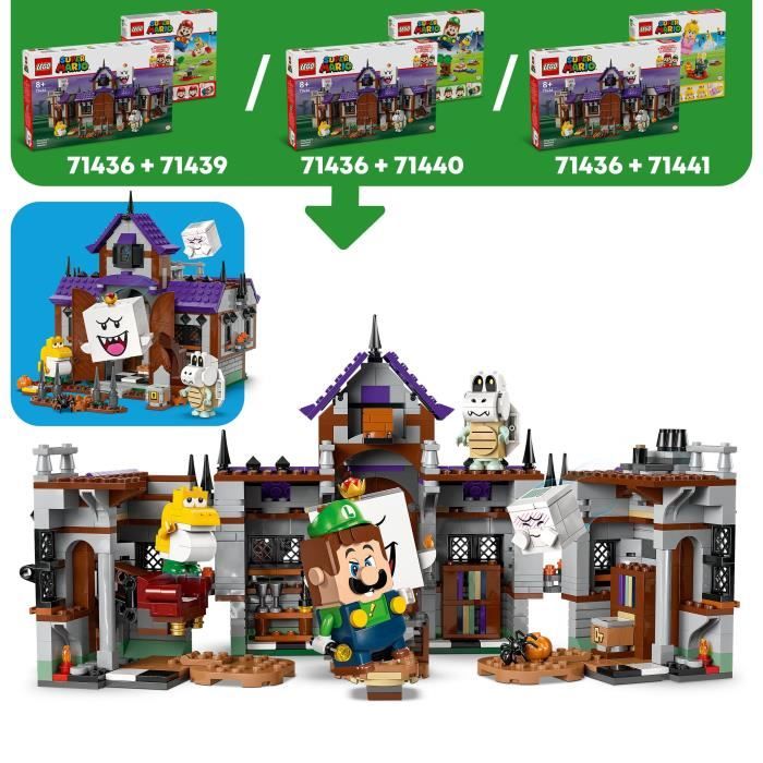 Lego Super Mario Manoir Hanté Du Roi Boo 71436 Lego La Boîte - vue 4