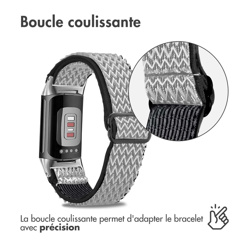 Bracelet Fitbit Charge 5 Nylon - vue 2