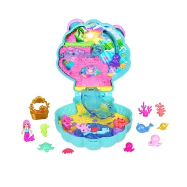 Polly Pocket - Set Isla Purpurina - Minifiguritas y animales - Polly Pocket - JCB16