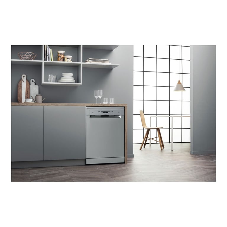 Lave-Vaisselle HOTPOINT HFC 3C26 CW X – 14 Couverts, Troisième Panier, Inox - vue 4