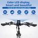 Bicicletta elettrica pieghevole TTGO F7, batteria da 48 V 15 Ah, freni a disco idraulici - blu